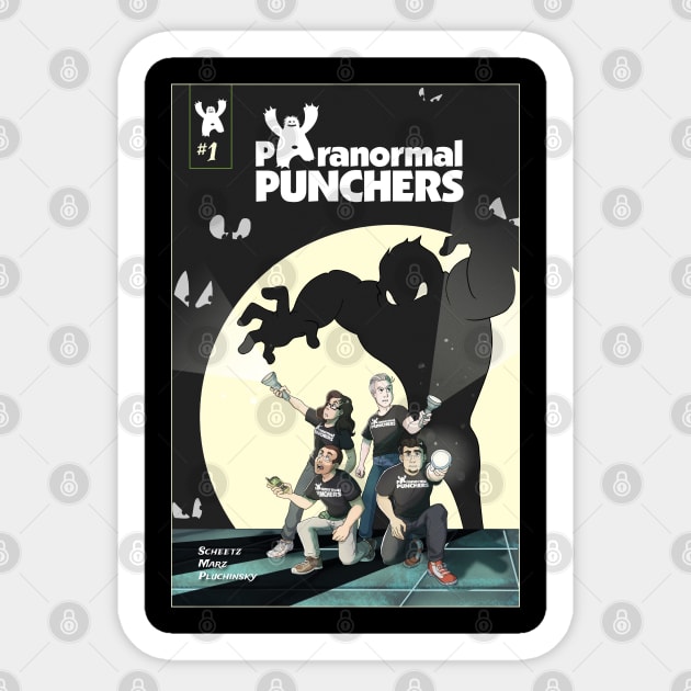 Paranormal Punchers Comic Book Sticker by Paranormal Punchers